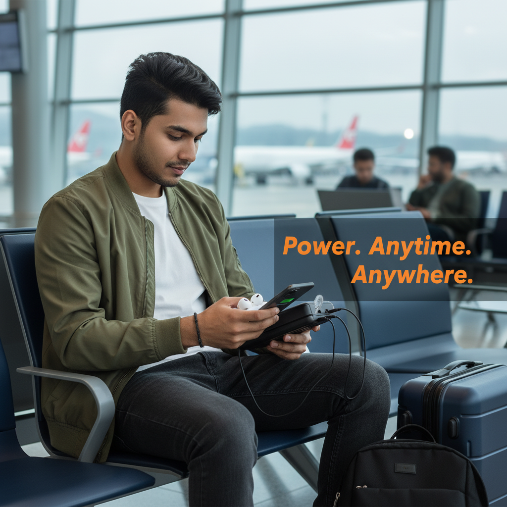 VEN-DENS VD-PB059 Lifestyle - Power Anytime Anywhere