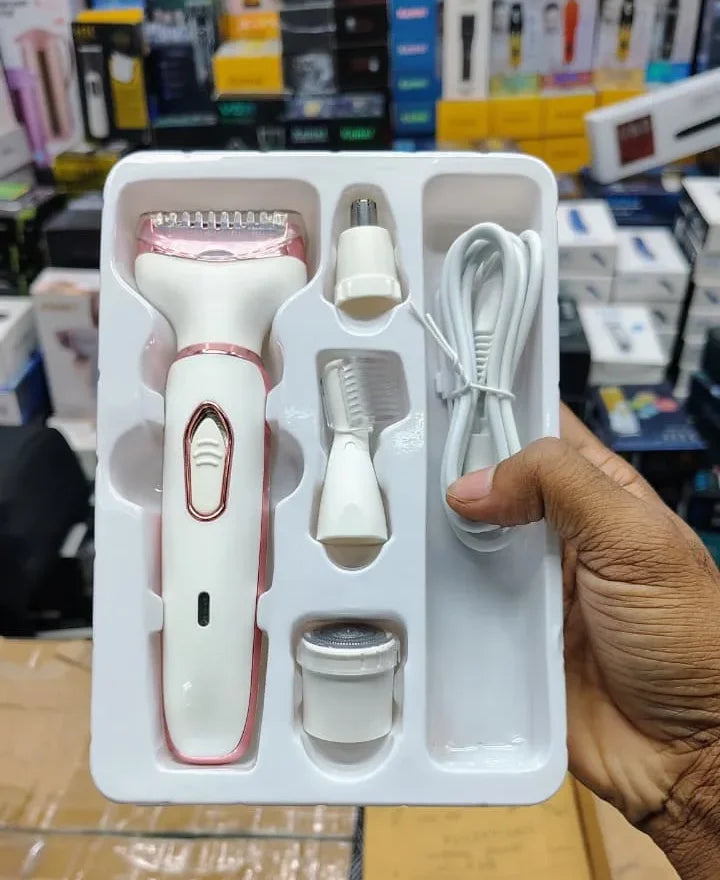 4-in-1 Lady Shaver Beauty Kit Rechargeable