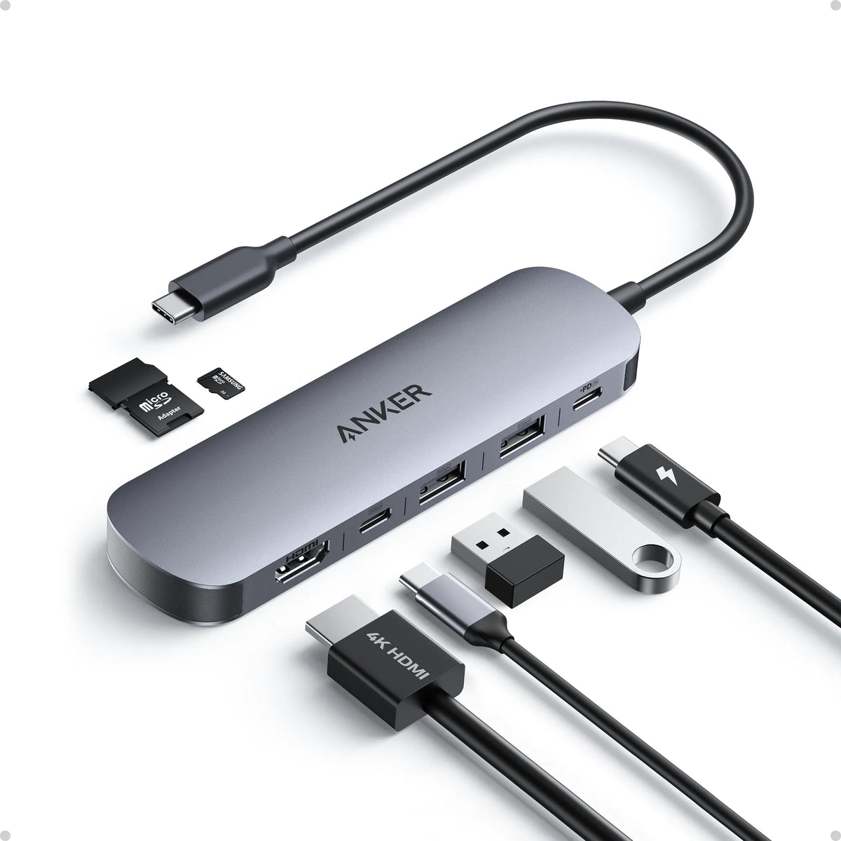 Anker A83D2 7-in-1 USB-C Hub with 4K HDMI