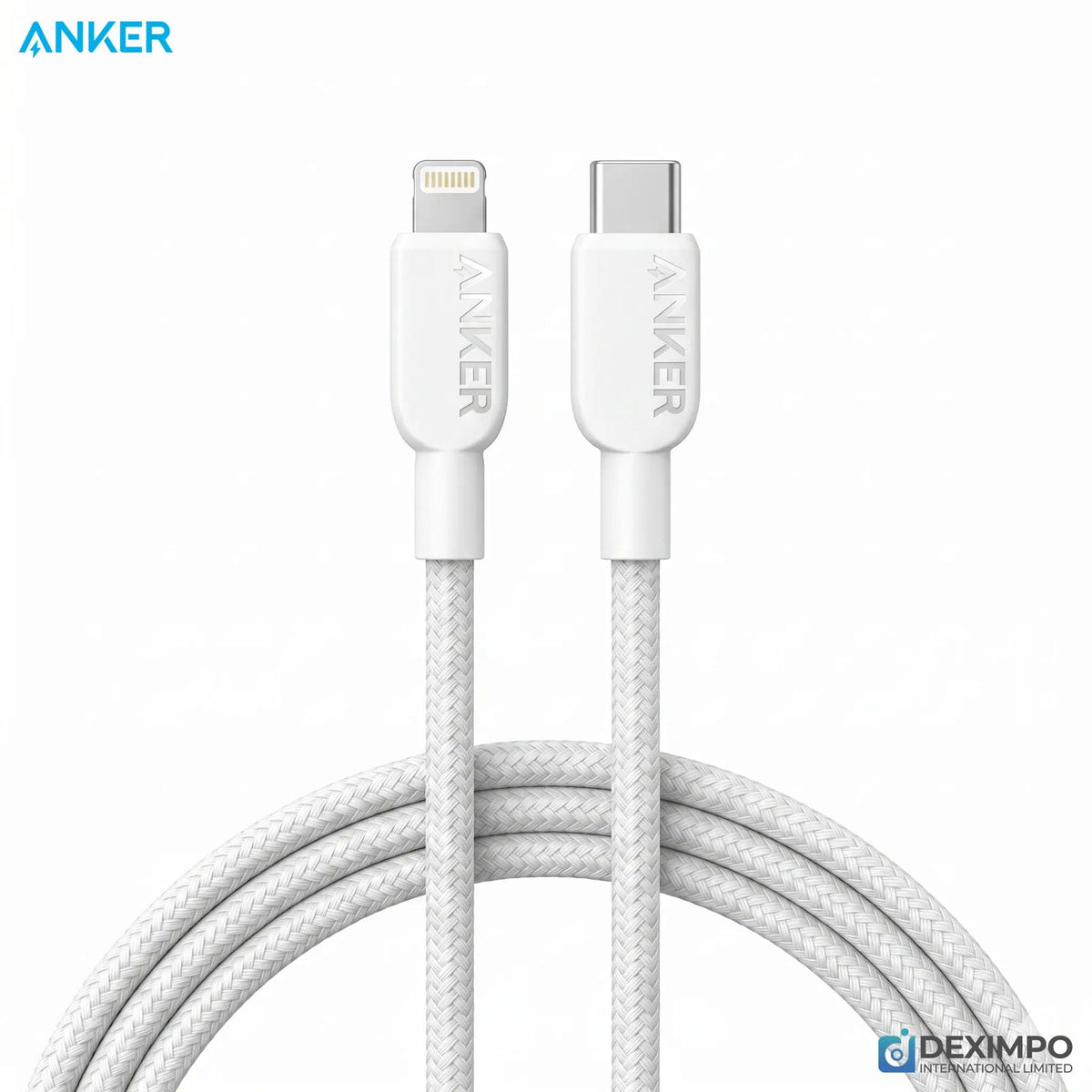 Anker Braided USB-C to Lightning Fast Charging Cable - 0.9m