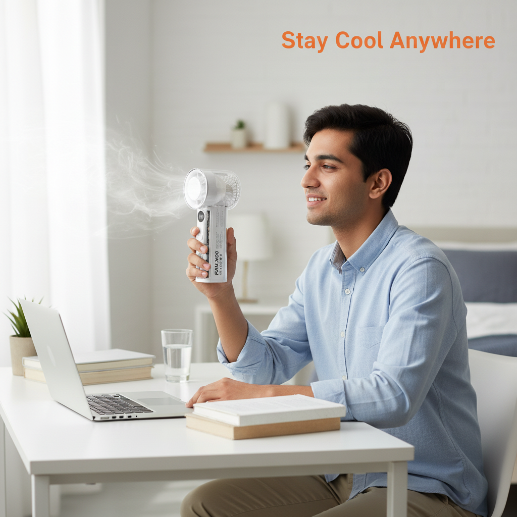 FAN.X05 Lifestyle - Stay Cool Anywhere