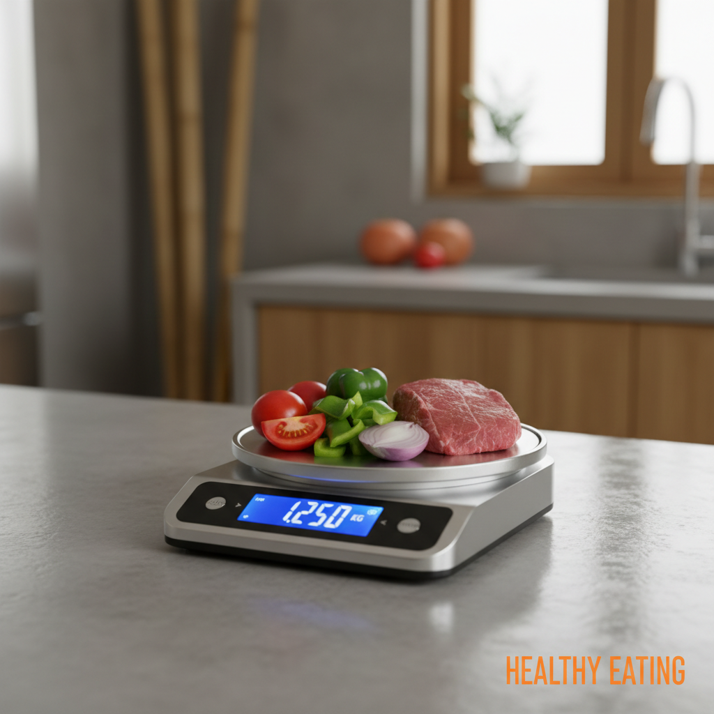 Digital Kitchen Scale - Lifestyle Kitchen Usage Shot