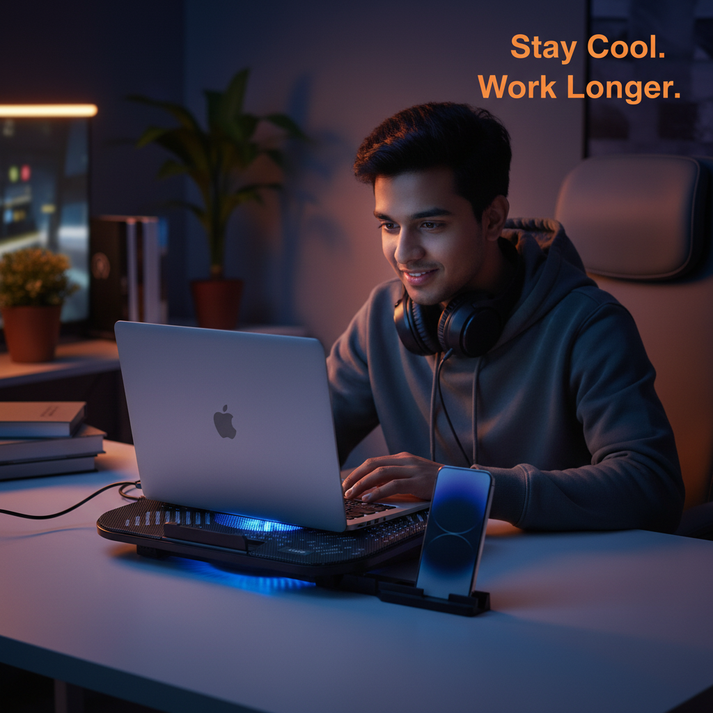 Rapoo CF100 Lifestyle - Stay Cool Work Longer