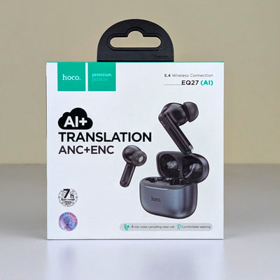 EQ27 AI Translation Earbuds ANC ENC
