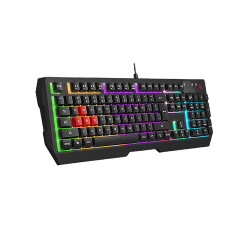 B135N Neon Backlit Gaming Keyboard USB Wired