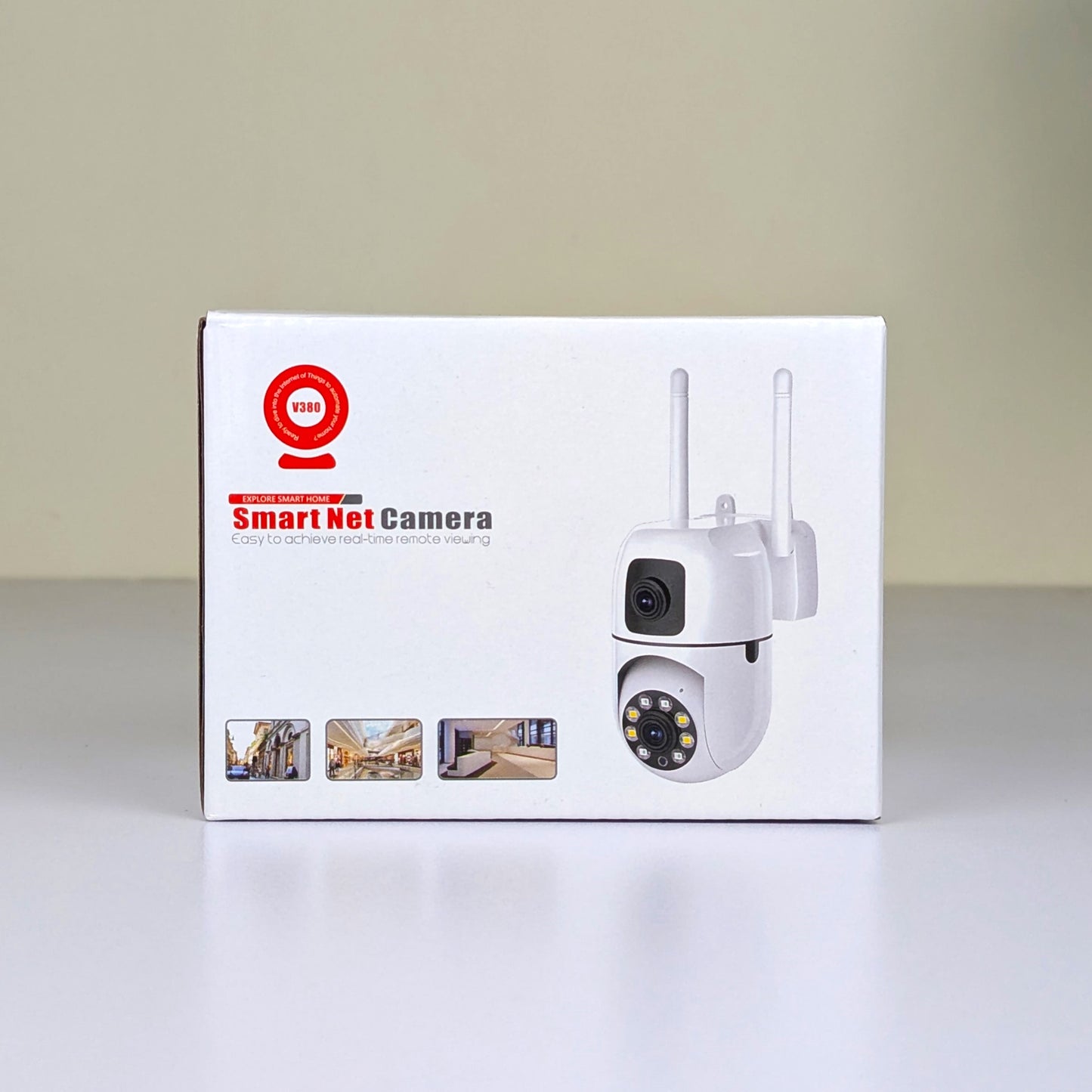 V380 Mini PTZ Dual Lens 4MP WiFi Camera