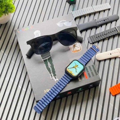 LAXASFIT Smartwatch Set 2 Devices 6 Straps