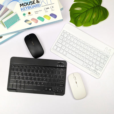 Wireless Mouse and Keyboard Kit Slim Design