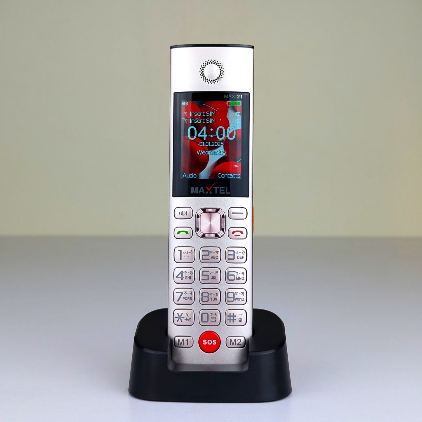 MAXTEL MAX21 Ultra Dual SIM Cordless Phone