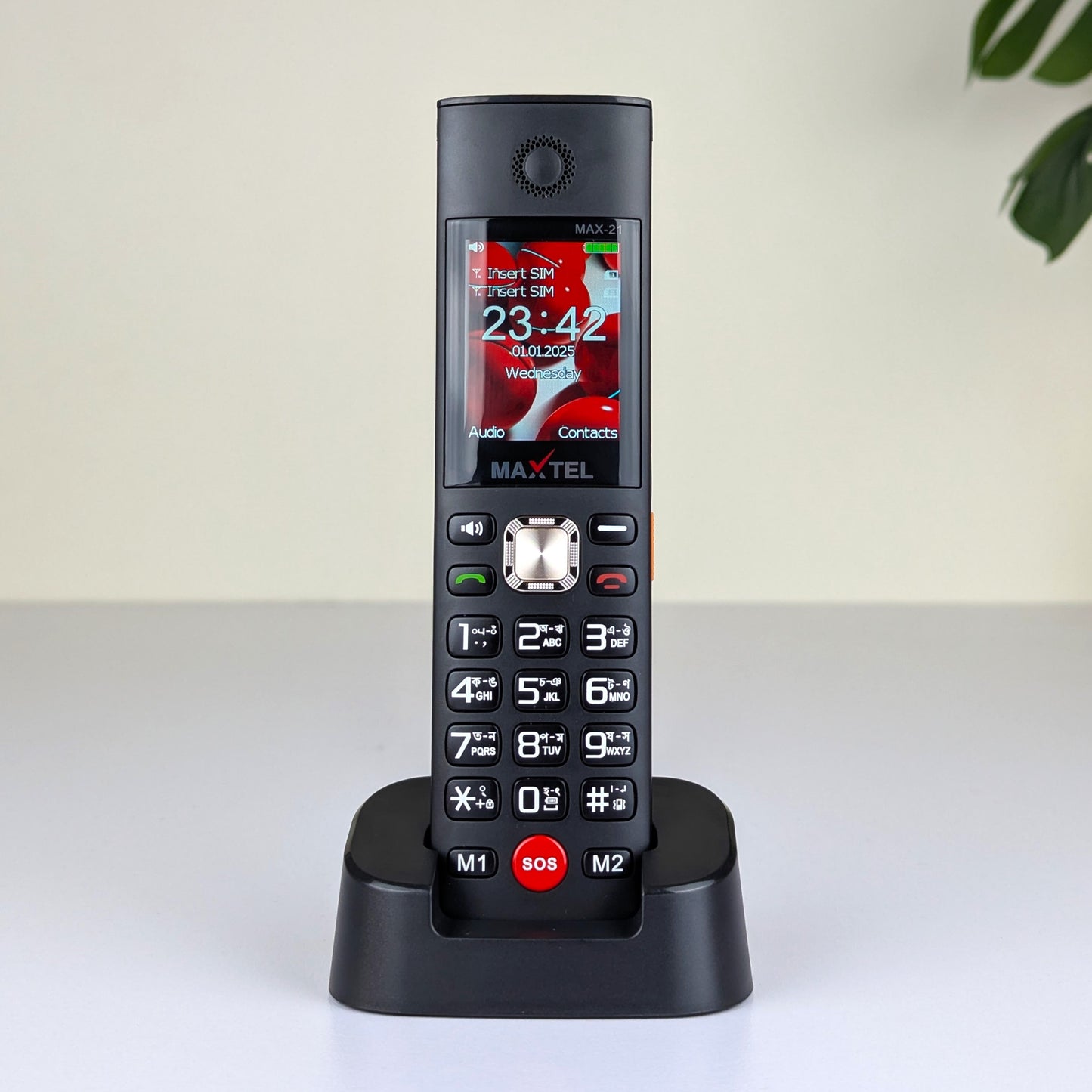 MAXTEL MAX21 Ultra Dual SIM Cordless Phone