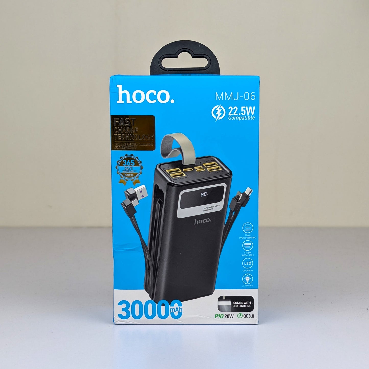 Hoco MMJ-06 30000mAh 22.5W Power Bank