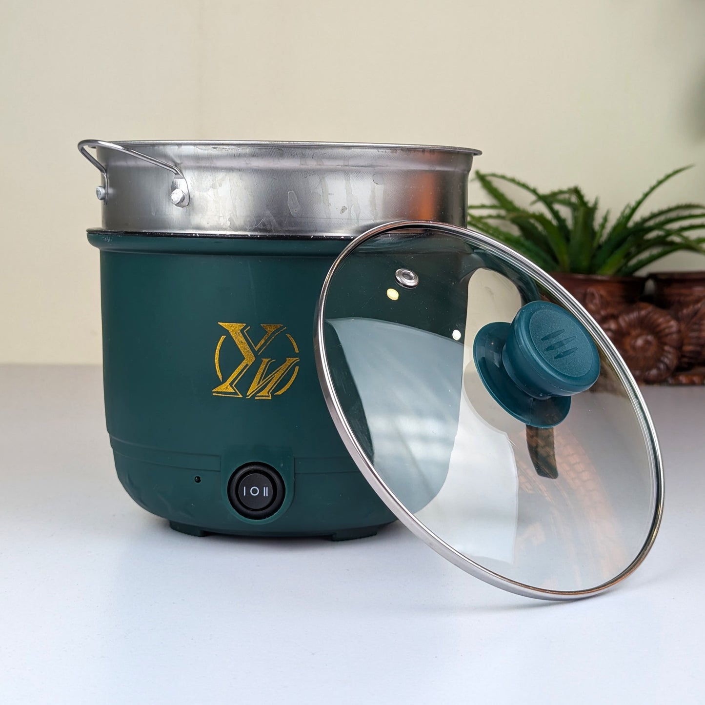 Electric Non-Stick Mini Cooking Pot 600W