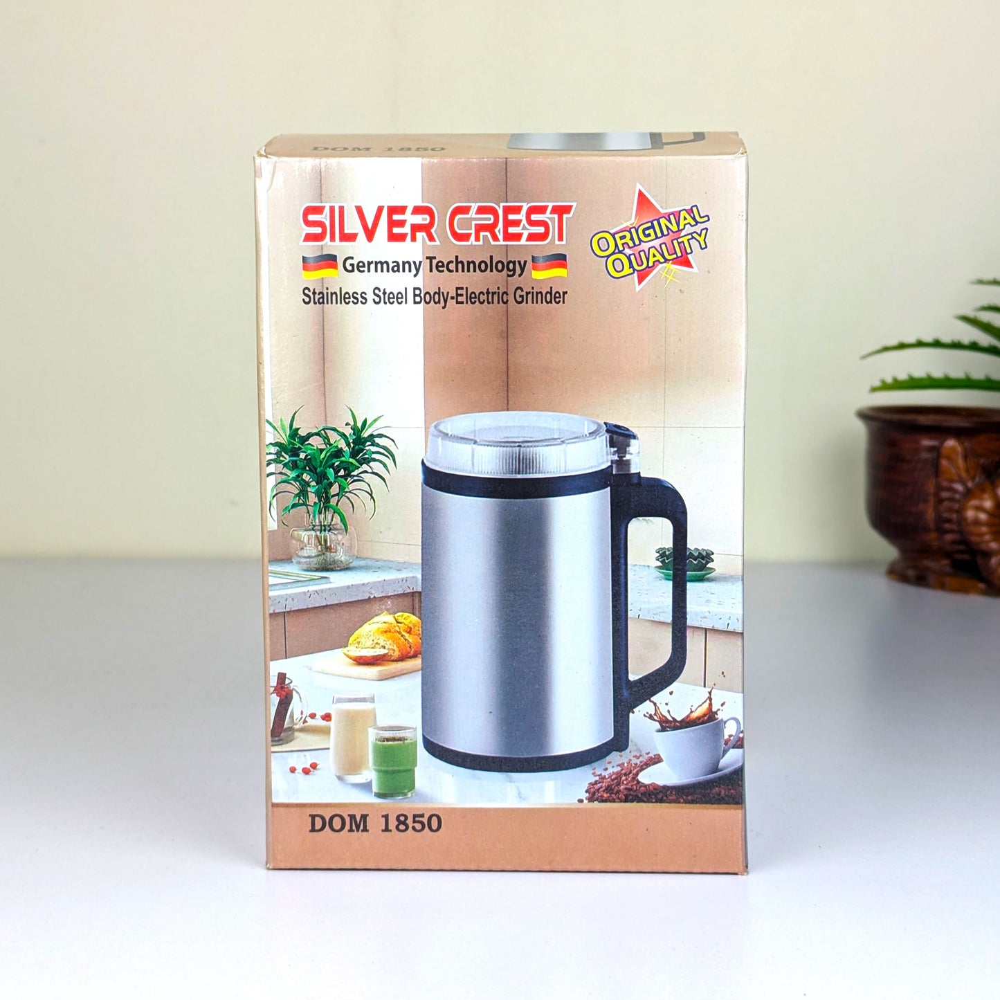 SilverPro Mini Stainless Steel Electric Grinder RAK-001